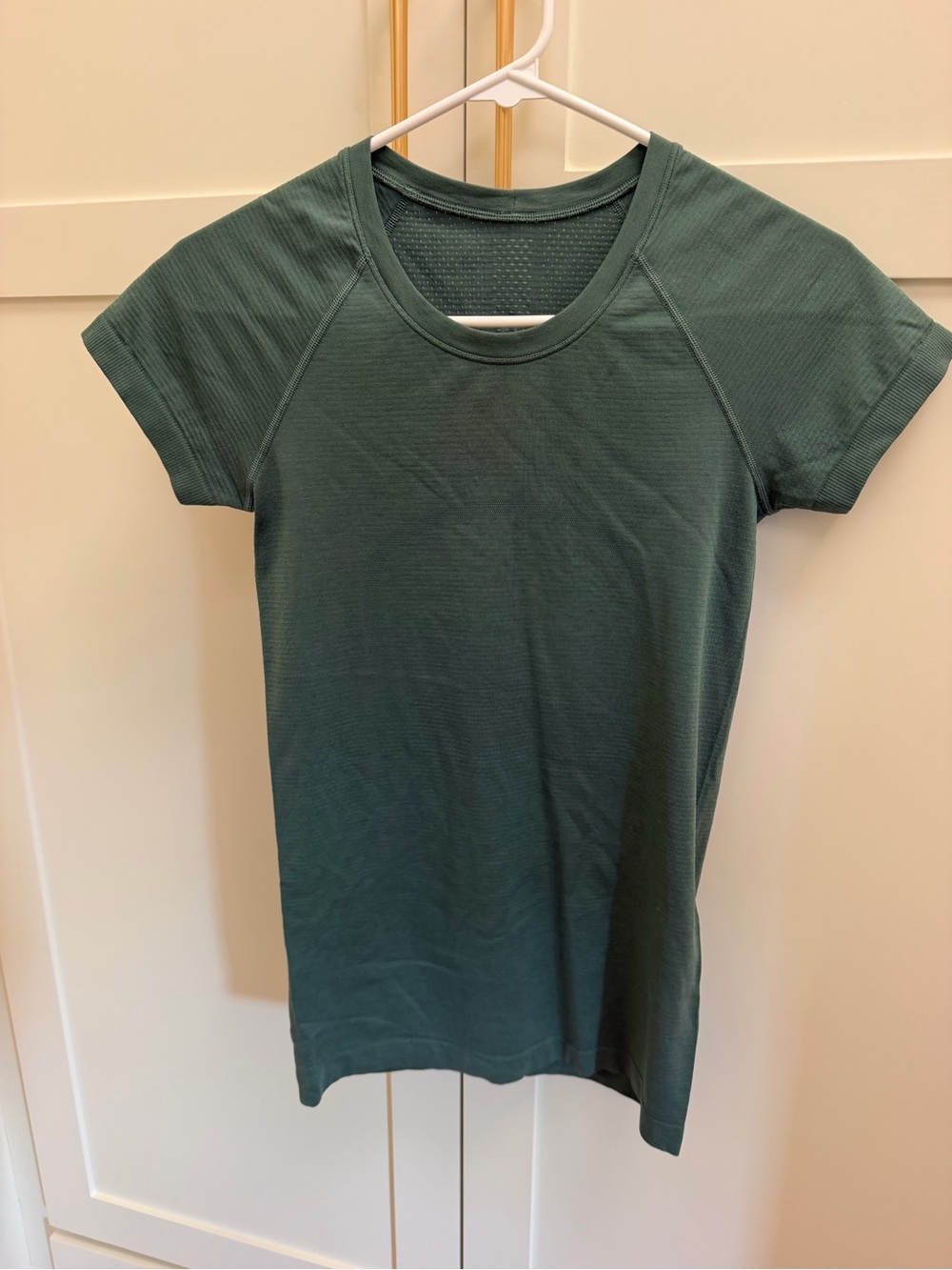 lululemon athletica Short-Sleeve Crew Tee in Deep Green